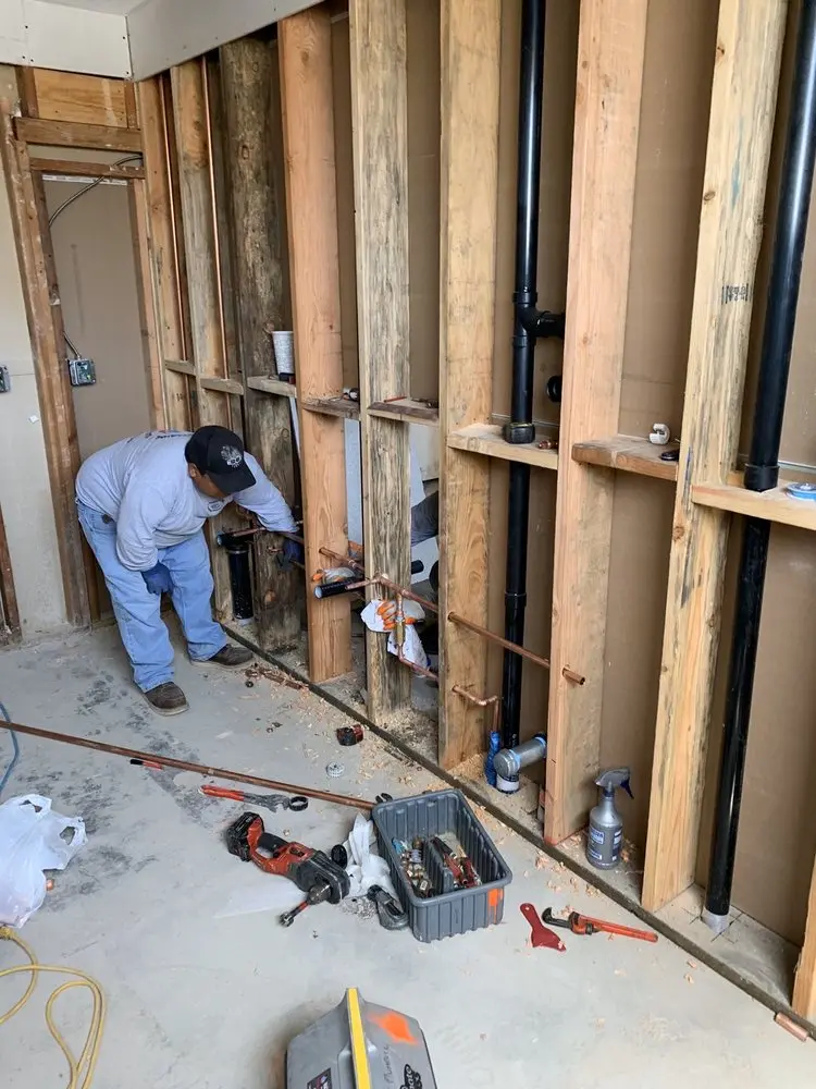 Commercial rough-in plumbing for Water Heater Replacement in Cooks Crossing